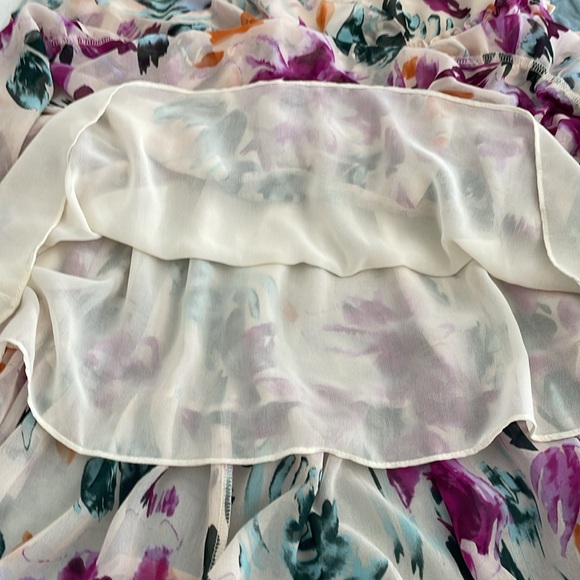 MISA LOS ÁNGELES Mila Ruffled Pink Maxi Dress size small - Picture 10 of 11